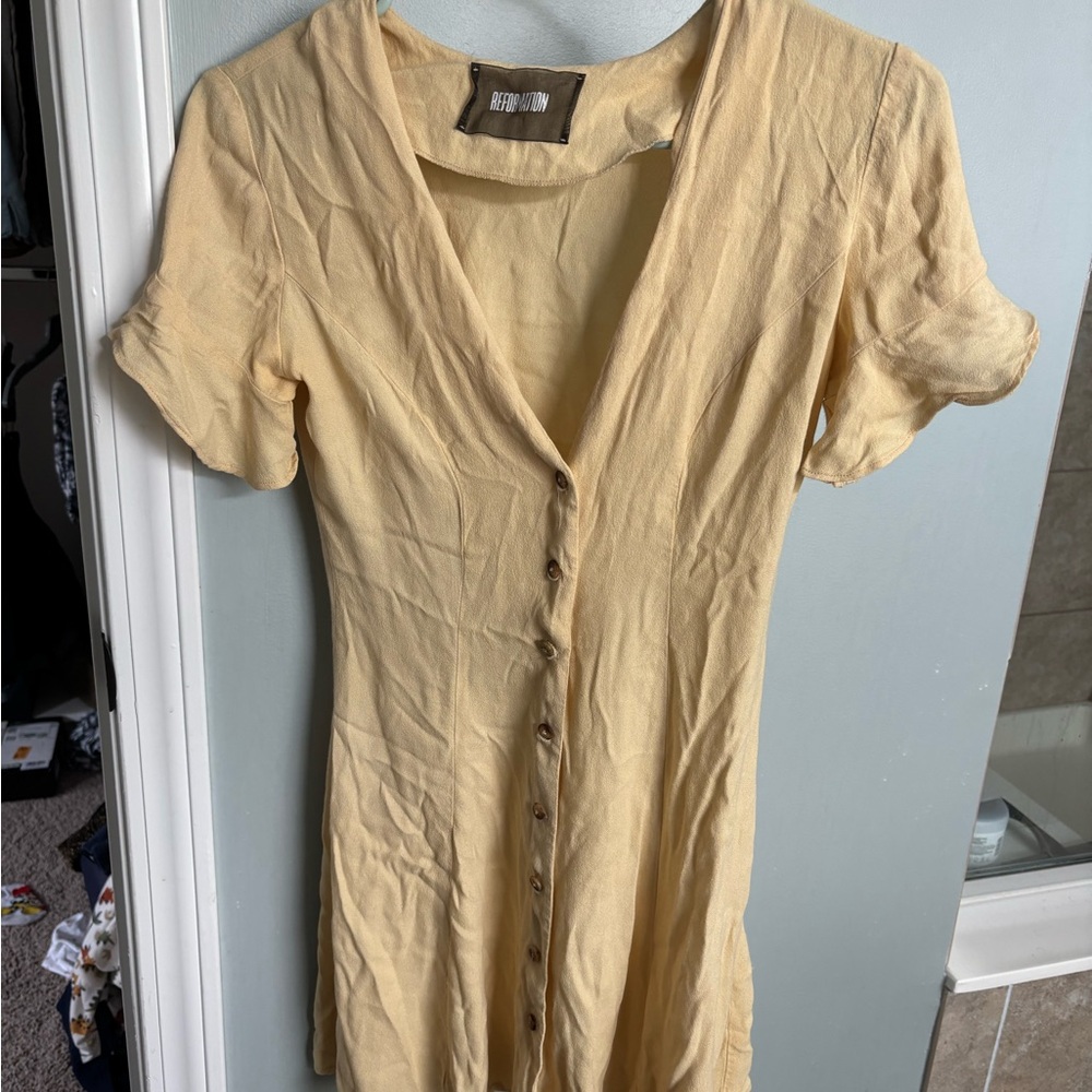 Reformation Dulce Mini Dress
